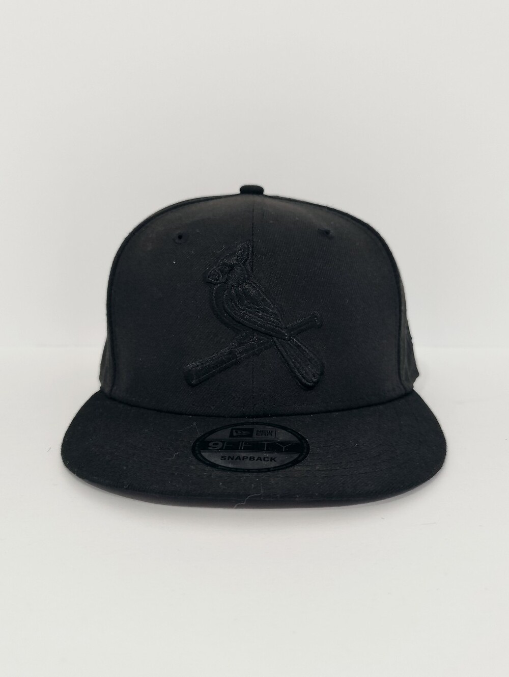 New Era St. Louis Cardinals Black Snapback Baseball Cap Hat 9FIFTY Adjustable